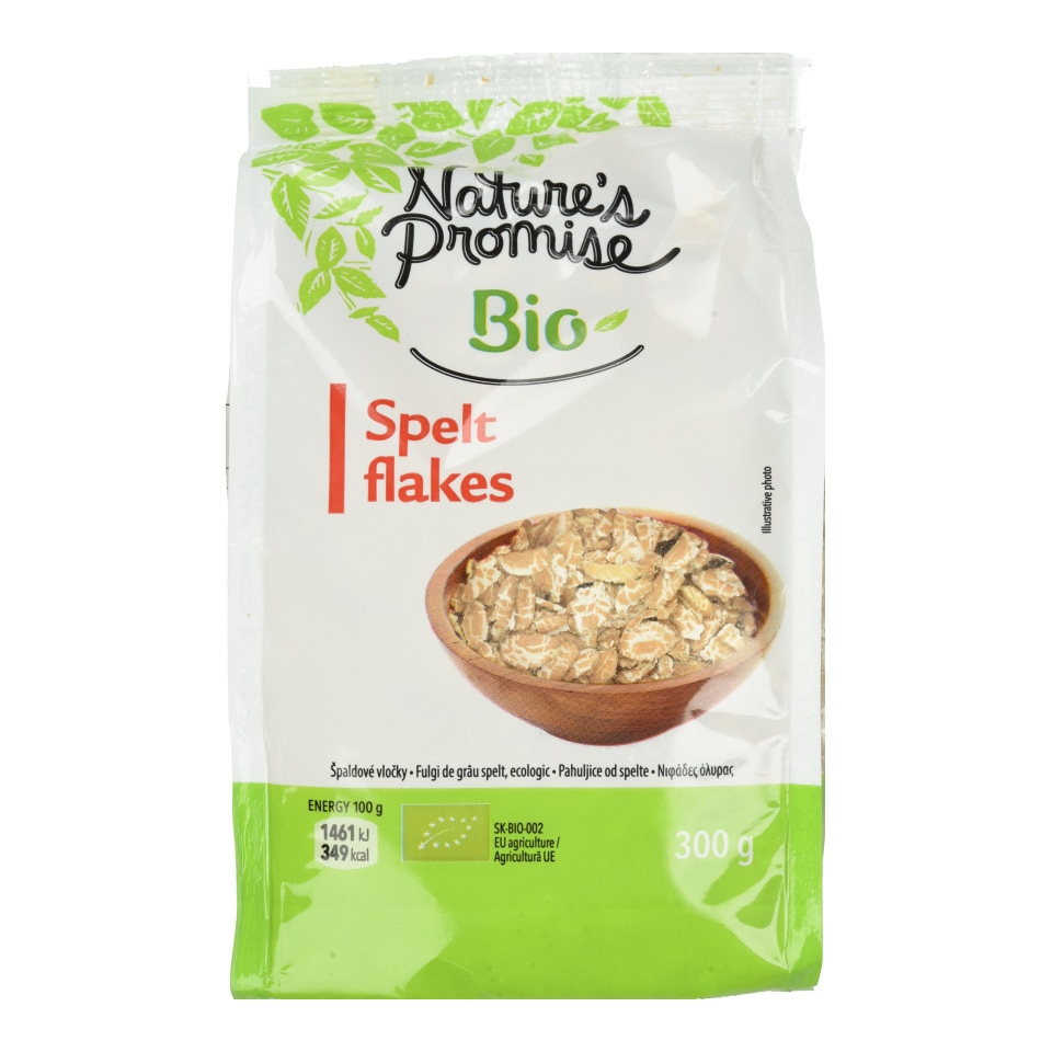 NATURES PROMISE BIO Νιφάδες Όλυρας Bio 300g