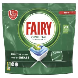 FAIRY | Κάψουλες Πλυντηρίου Πιάτων All In 1 Κανονικό 20 Τεμάχια