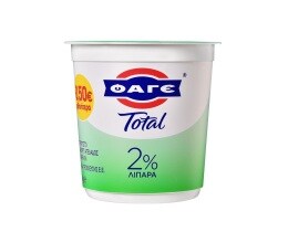 TOTAL | Γιαούρτι Στραγγιστό 2% Λιπαρά 1kg Έκπτωση 0.50Ε