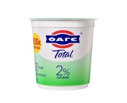 TOTAL | Γιαούρτι Στραγγιστό 2% Λιπαρά 1kg Έκπτωση 0.50Ε