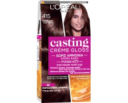 CASTING | C GLOSS | Βαφή Μαλλιών Creme Gloss Νο415 Μαρόν Γλασέ 1 Τεμάχιο