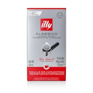 ILLY | Καφές Espresso Αλεσμένος Μερίδες Classic Roast 131g
