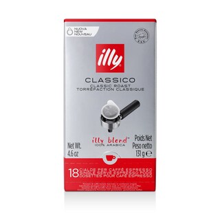 ILLY | Καφές Espresso Αλεσμένος Μερίδες Classic Roast 131g