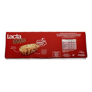 LACTA | CAKES CHOCO CHIPS 140 GR
