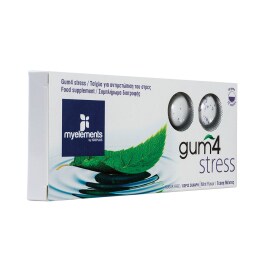 MYELEMENTS | Τσίχλα Gum4 Stress Μέντα 17g