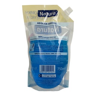 NATURA | ΚΡΕΜΟΣΑΠΟΥΝΟ ΥΓΡΟ 750 ML 0,55E