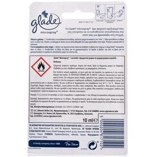 GLADE | ΑΠΟΣΜΗΤΙΚΟ ΧΩΡΟΥ ΑΥΤΟΜΑΤΟ SET MICRO LAVENDER 10 ML