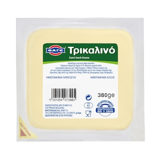 ΦΑΓΕ | Τυρί Ημίσκληρο Τρικαλινό 380gr