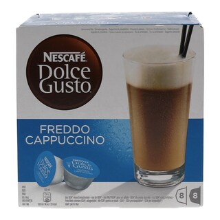 NESCAFE | DOLCE GUSTO | ΚΑΦΕΣ ΕΣΠΡΕΣΟ FREDDO CAPPUCCINO ΚΑΨΟΥΛΕΣ ΓΙΑ ΜΗΧΑΝΗ DOLCE GUSTO 103 GR