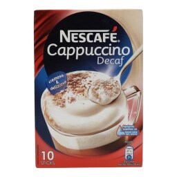NESCAFE | CAPPUCCINO | ΣΤΙΓΜΙΑΙΟΣ ΚΑΦΕΣ DECAFFEINE ΣΕ ΦΑΚΕΛΑΚΙΑ 10 ΦΑΚΕΛΑ Χ 12,5 GR