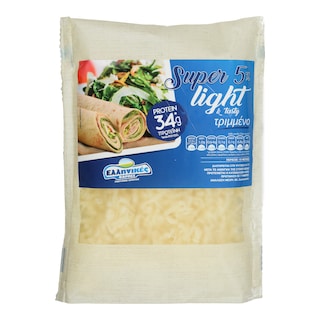 ΕΛΛΗΝΙΚΕΣ ΦΑΡΜΕΣ | Τριμμένο Τυρί Super 5% Light 200gr