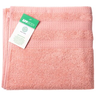 APP | APPBODY NATURE FACE TOW.50X90 PEACH Προσώπου Βαμβακερή Σομόν
