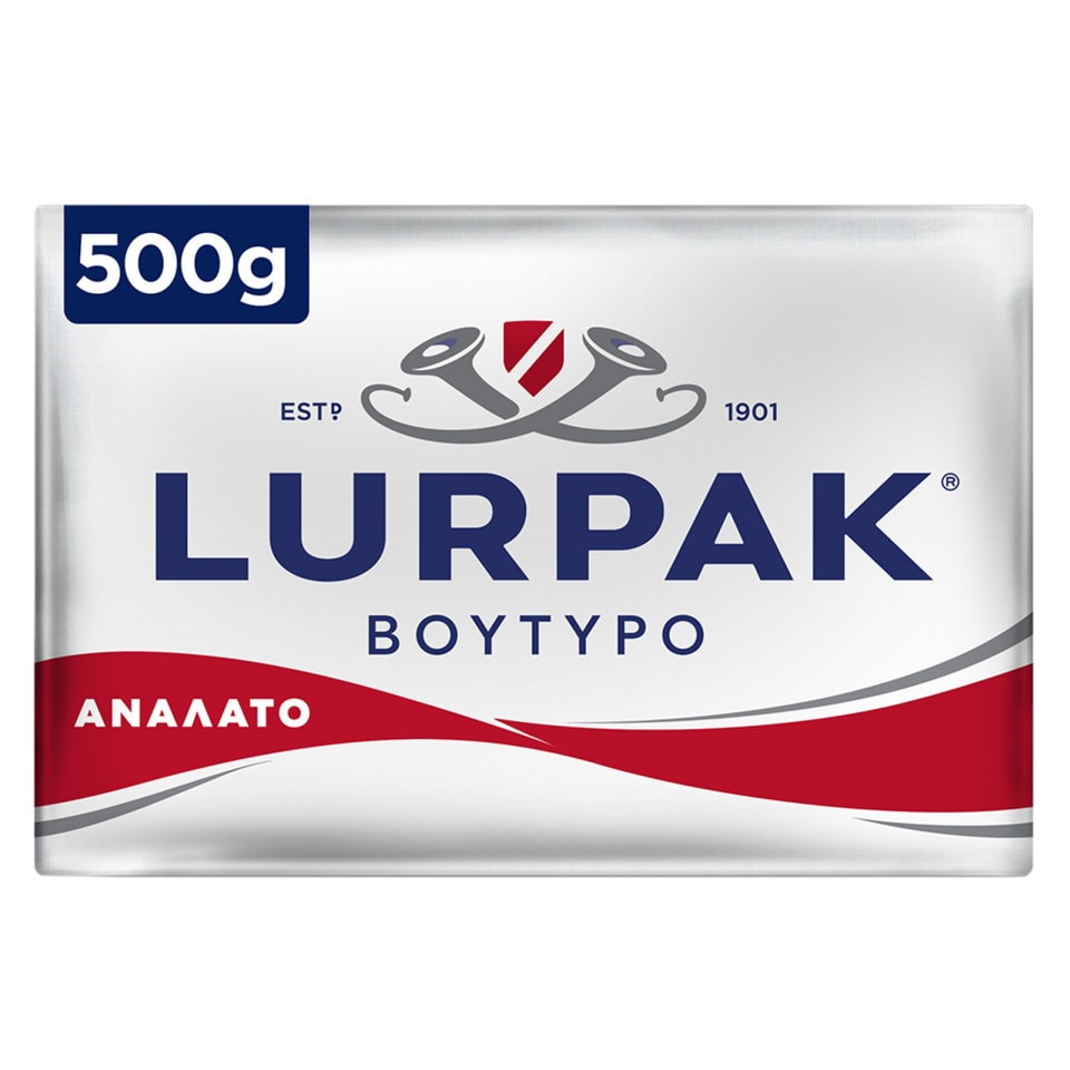 LURPAK Βούτυρο Ανάλατο 500g