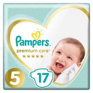 PAMPERS | ΠΑΝΕΣ PREMIUM CARE ΝΟΥΜΕΡΟ 5 17 (11-16 KG) 23 ΤΕΜ