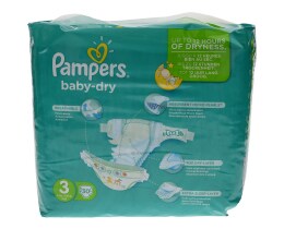 PAMPERS | BABY DRY | ΠΑΝΕΣ ΜΩΡΟΥ MIDI 4 - 9 KGR No 3 30 ΤΕΜ