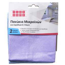 TIDY | Πανάκια Μικροϊνών Παράθυρα & Τζάμια 2 Τεμάχια