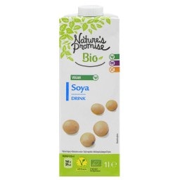 NATURES PROMISE BIO | Ρόφημα Σόγιας Bio Χωρίς Προσθήκη Ζάχαρης 1lt