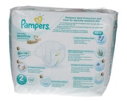 PAMPERS | NEW BABY SENSITIVE | ΠΑΝΕΣ ΜΩΡΟΥ MINI 3 - 6 KGR No 2 28 ΤΕΜ