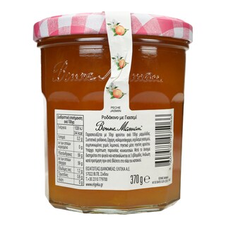 BONNE MAMAN | Μαρμελάδα Ροδάκινο Γιασεμί 370g