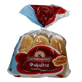 ΚΑΡΑΜΟΛΕΓΚΟΣ | ΑΡΤΟΣΚΕΥΑΣΜΑ HOT DOG 6 ΤΕΜΑΧΙΩΝ 400 GR