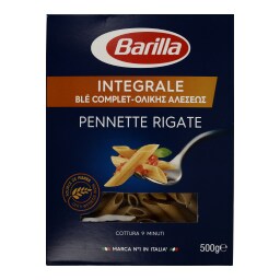 BARILLA | Pennette Rigate Ολικής Άλεσης 500 gr