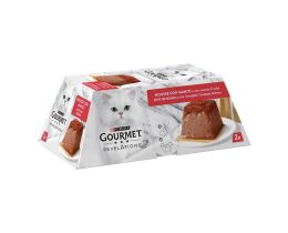 GOURMET | Γατοτροφή Gourmet Revelations Μους Βοδινό 2x57g