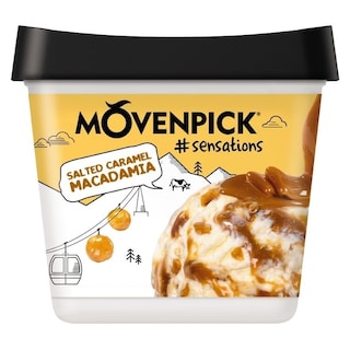 MOVENPICK | Παγωτό Αλατισμένη Καραμέλα & Macadamia 306g