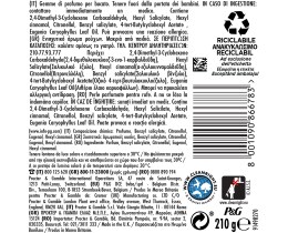 LENOR | Ενισχυτικό Άρωμα Ρούχων Unstoppables Fresh 210g