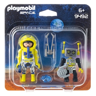 PLAYMOBIL | Παιχνίδι Αστροναύτης & Ρομπότ 1 Τεμάχιο