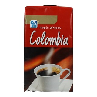 ΑΒ | ΚΑΦΕΣ ΦΙΛΤΡΟΥ COLOMBIA 250 GR