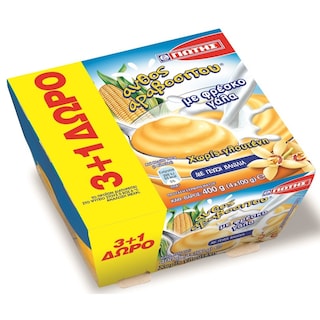 ΓΙΩΤΗΣ | Άνθος Αραβοσίτου Βανίλια 4x100g 3+1 Δώρο