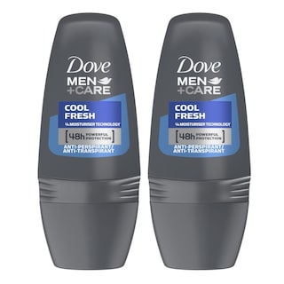 DOVE | Αποσμητικό Roll On Men Cool Fresh 50ml 1+1 Δώρο