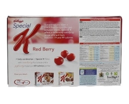 KELLOGGS | SPECIAL K | ΜΠΑΡΕΣ ΔΗΜΗΤΡΙΑΚΩΝ RED BERRIES 5 X 23 GR