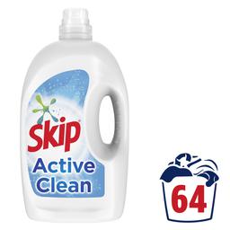 Υγρό Πλυντηρίου Ρούχων Active Clean 64 Μεζούρες