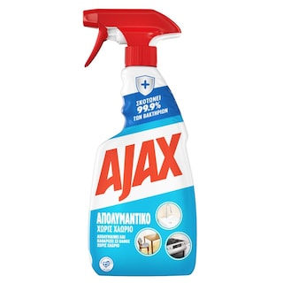 AJAX | Spray Καθαρισμού Απολυμαντικό Χωρίς Χλώριο Αντλία 500ml
