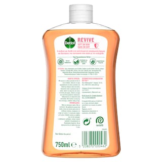 DETTOL | Κρεμοσάπουνο Αντιβακτηριδιακό Grapefruit Ανταλλακτικό 750ml