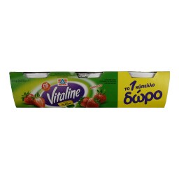 VITALINE | ΕΠΙΔΟΡΠΙΟ ΓΙΑΟΥΡΤΙΟΥ ΦΡΑΟΥΛΑ 0% ΛΙΠΑΡΑ 2 Χ 200 GR