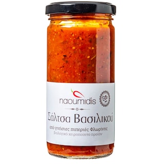 ΝΑΟΥΜΙΔΗΣ | Σάλτσα Βασιλικού Bio 260gr
