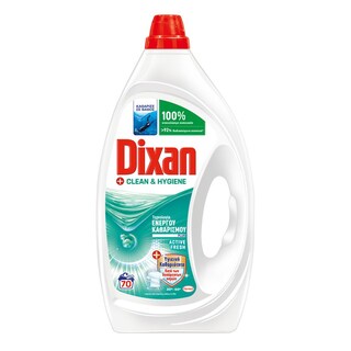 DIXAN | Υγρό Πλυντηρίου Ρούχων Hygiene 70 Μεζούρες