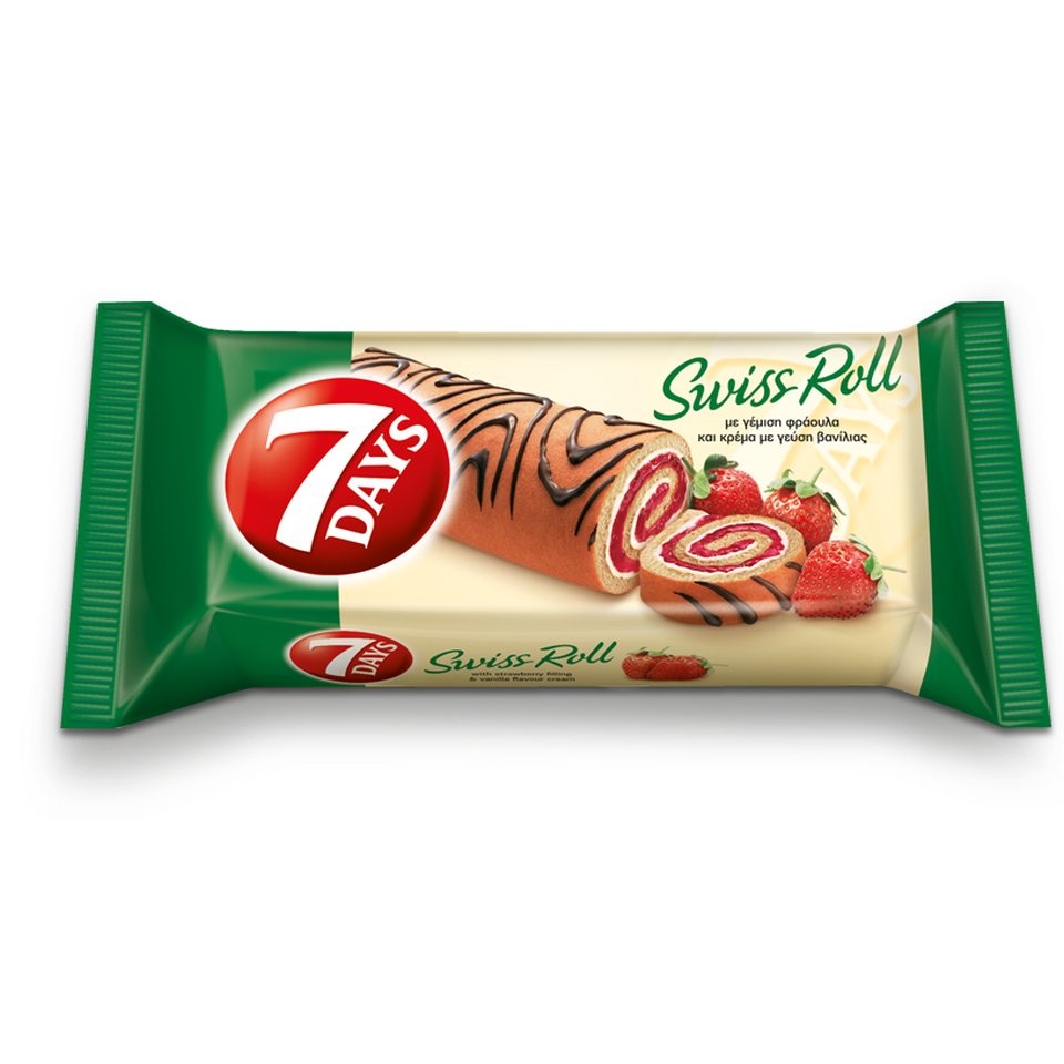 7DAYS Κέικ Φράουλα 200g