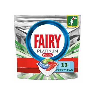 FAIRY | Κάψουλες Πλυντηρίου Πιάτων Platinum Plus Deep Clean 13 Τεμάχια