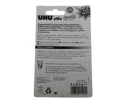 UHU | Κόλλα Stic Magic 2x8,2g