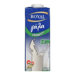 ROYAL | Γάλα Μακράς Διάρκειας Ελαφρύ 1lt