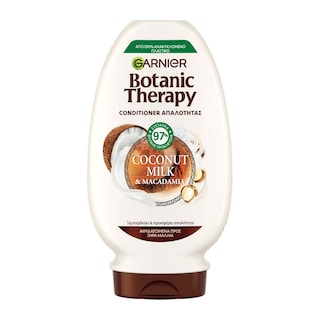 BOTANIC THERAPY | Conditioner Απαλότητας Γάλα Καρύδας & Μακαντάμια 200ml