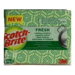 SCOTCH BRITE | Σφουγγάρι Fresh Πολύ Δυνατό 2 Τεμάχια
