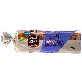 ΚΡΙΣ ΚΡΙΣ | TOAST BREAD. WHEAT 800 GR 0.45E CHEAPER