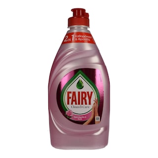 FAIRY | CLEAN & FRESH | DISHWASH LIQUID ROSE & SATIN 400ML