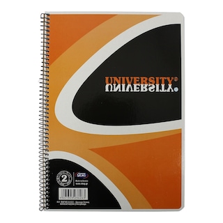 - | ΤΕΤΡΑΔΙΟ UNIVERSITY COLOUR 17 X 25 CM 2 ΘΕΜΑΤΩΝ 1 ΤΕΜ