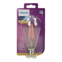 PHILIPS | Λάμπα Led Filament E27 7W 1 Τεμάχιο