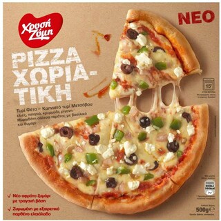 ΧΡΥΣΗ ΖΥΜΗ | Πίτσα Χωριάτικη 500g